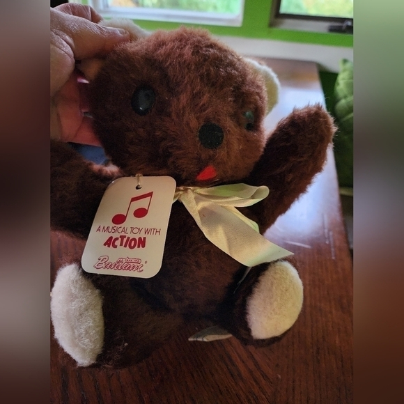 Vintage bantam musical teddy bear - Picture 8 of 9